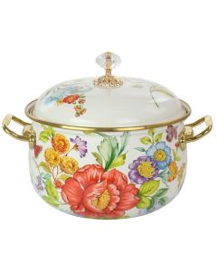 Gibson Home 4 Quart Ankara Enamel on Steel Dutch Oven
