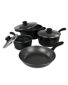 Gibson Home Armada 7 Piece Carbon Steel Cookware Set