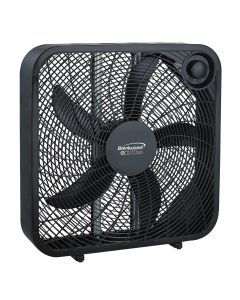 Brentwood 20 Inch Box Fan in Black